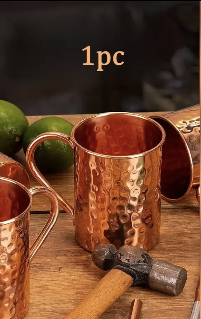 Ръчно изработена медна чаша